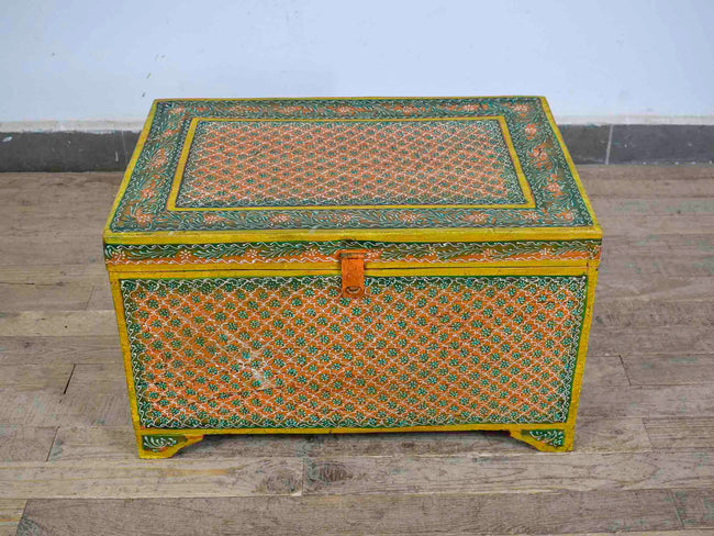 MILL-1634/11 Hand Painted Wooden Box C30