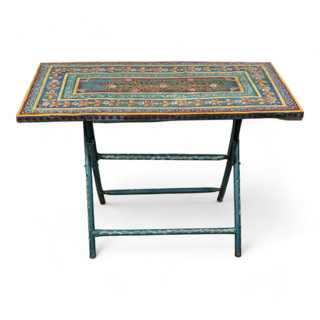 MILL-1702 Metal Hand Painted Folding Tables C23