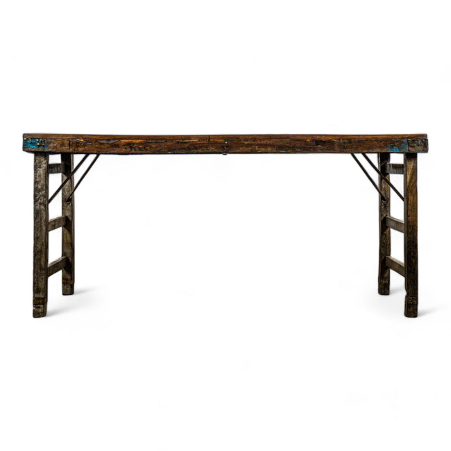 MILL-1318/3 Indian Wooden Folding Table C27