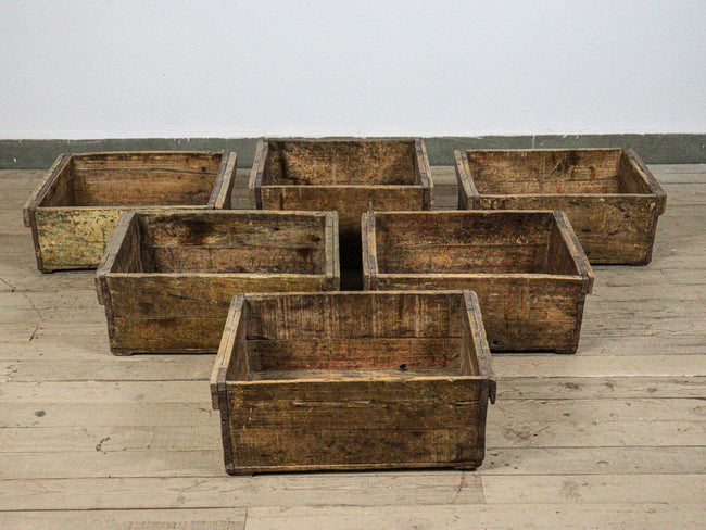 MILL-1676 Wooden Crate C34