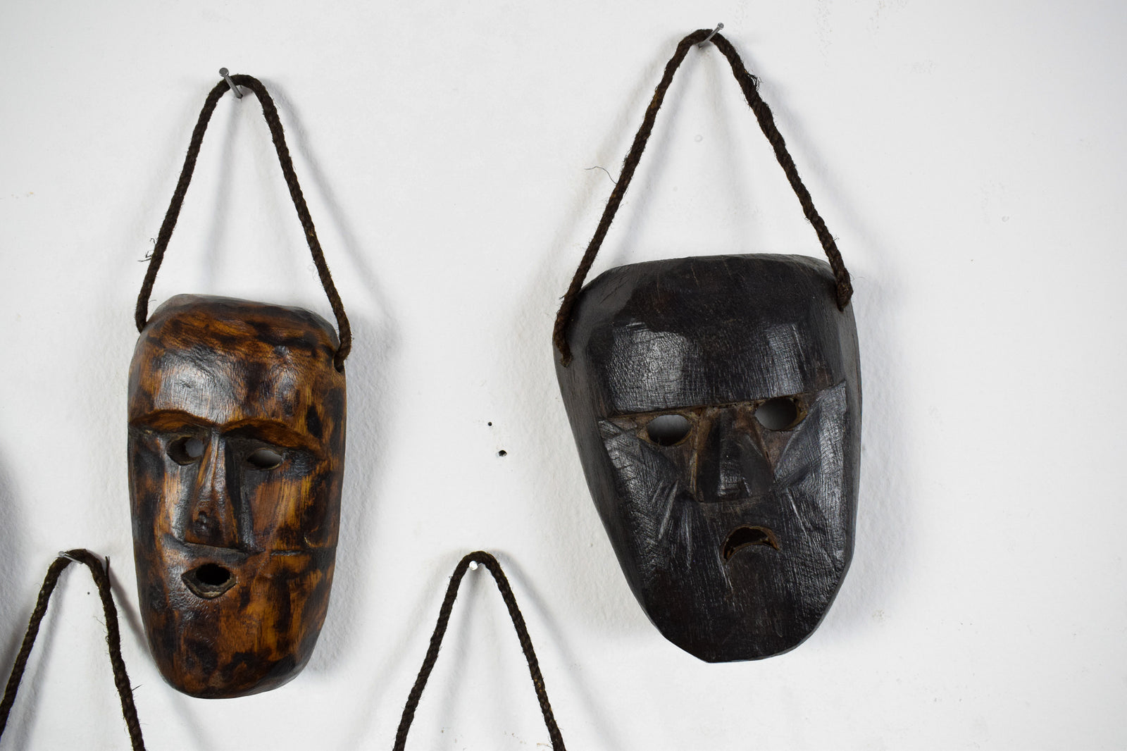 MILL-2346 Small Wooden Nagaland Mask C29