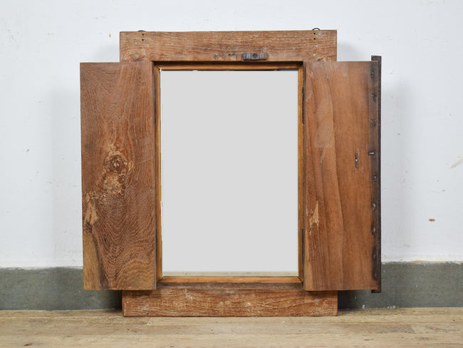 MILL-1605/15 Wooden Window With Mirror C33