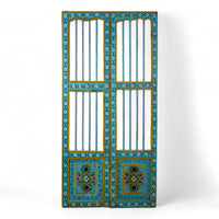 MILL-2781/19 Pair of Hand Painted Doors C39