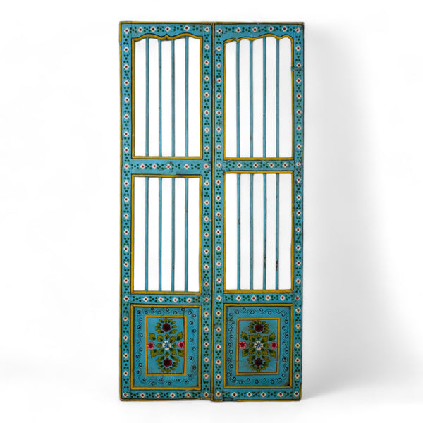 MILL-2781/19 Pair of Hand Painted Doors C39