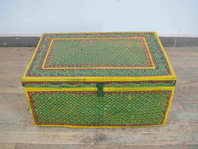 MILL-1634/8 Hand Painted Wooden Box C30