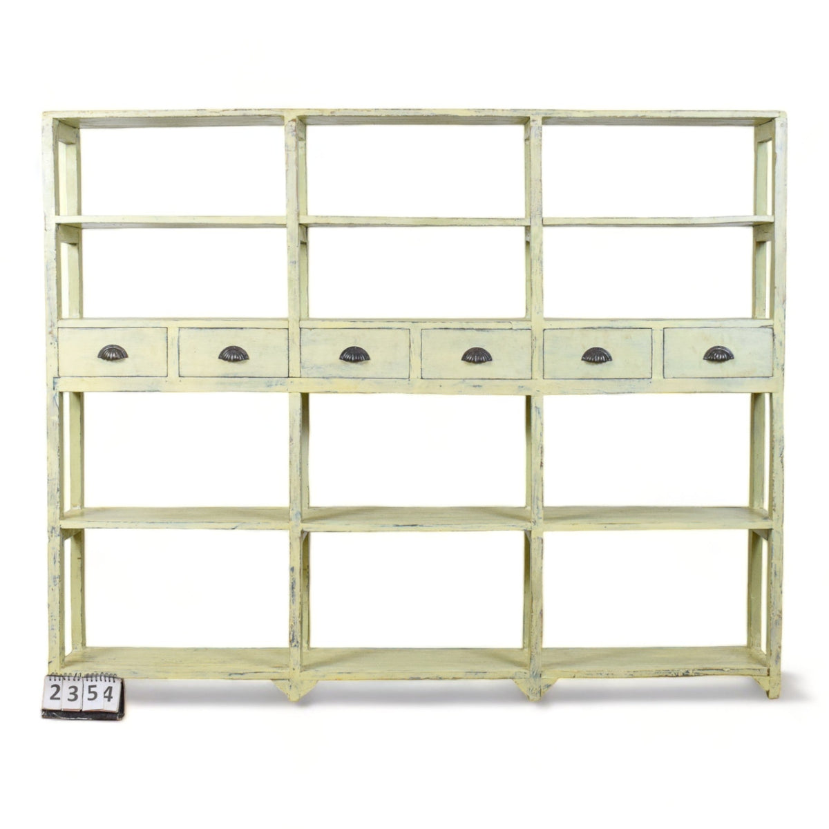 MILL-2354 Large Shelving Rack With Drawers C39