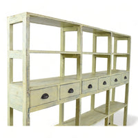 MILL-2354 Large Shelving Rack With Drawers C39