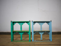 MILL-2841 Hand Painted Four Arch Shelves C39