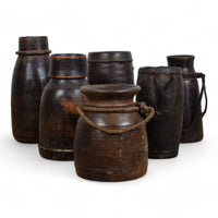 MILL-2817 Wooden Pot C39