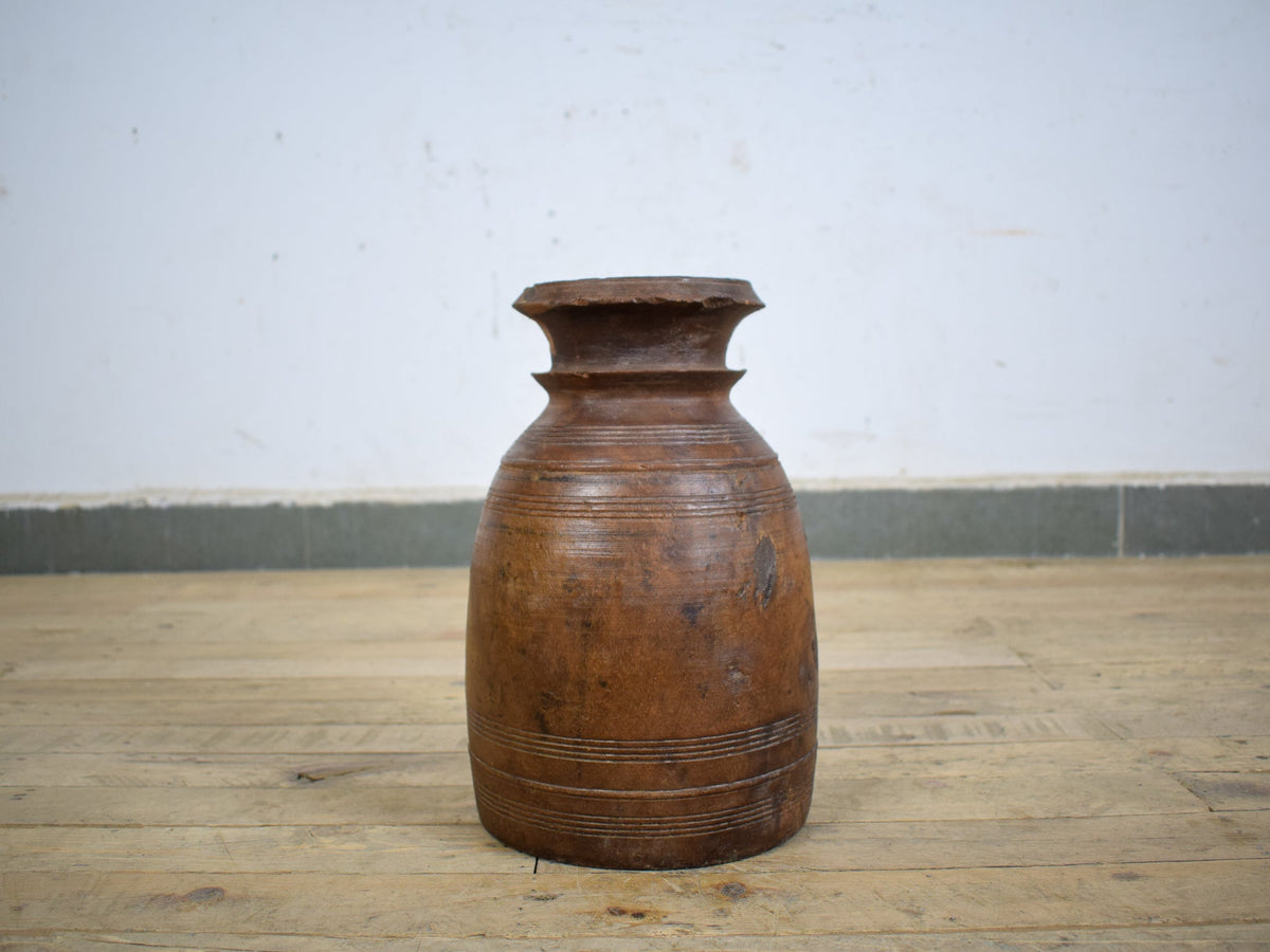 MILL-2817 Wooden Pot C39