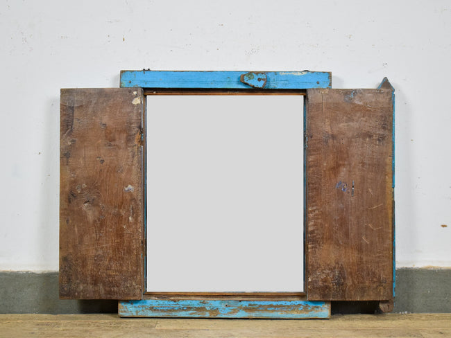 MILL-1605/32 Wooden Window With Mirror C33