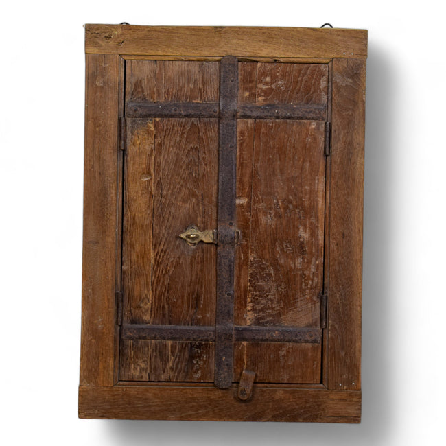 MILL-1605/48 Wooden Window With Mirror C33