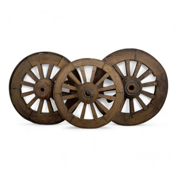 MILL-2335 Old Wooden Wheel C39