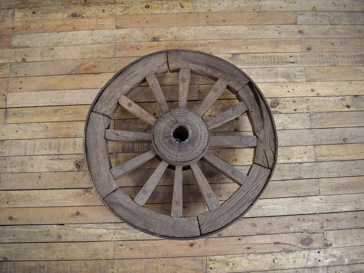 MILL-2335 Old Wooden Wheel C39