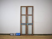 MILL-2781/18 Pair of Hand Painted Doors C39