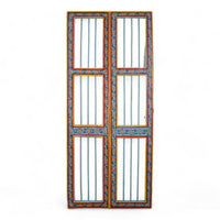 MILL-2781/18 Pair of Hand Painted Doors C39