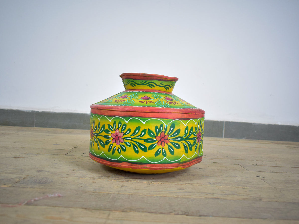 MILL-2014 Hand Painted Pots C35