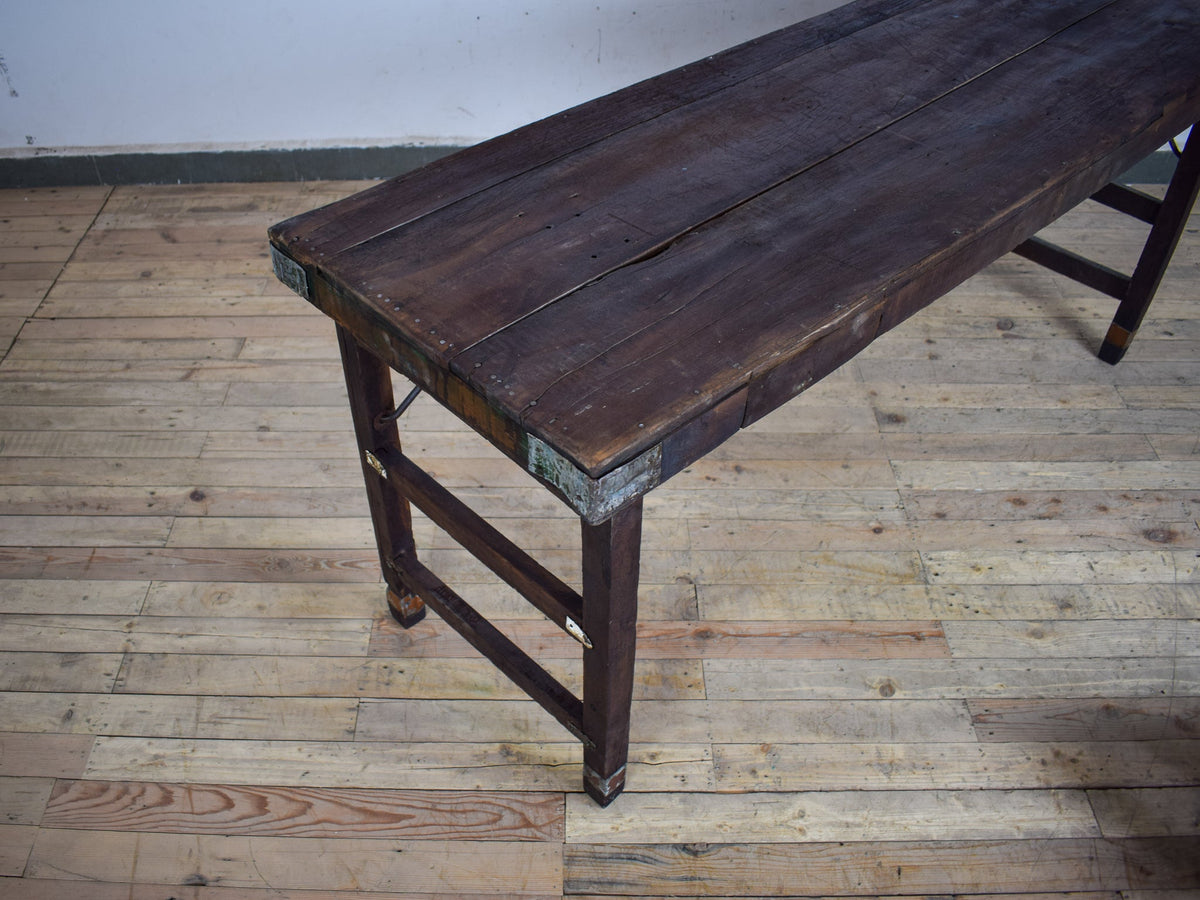 MILL-2649/2 Wooden Folding Table C38-C39