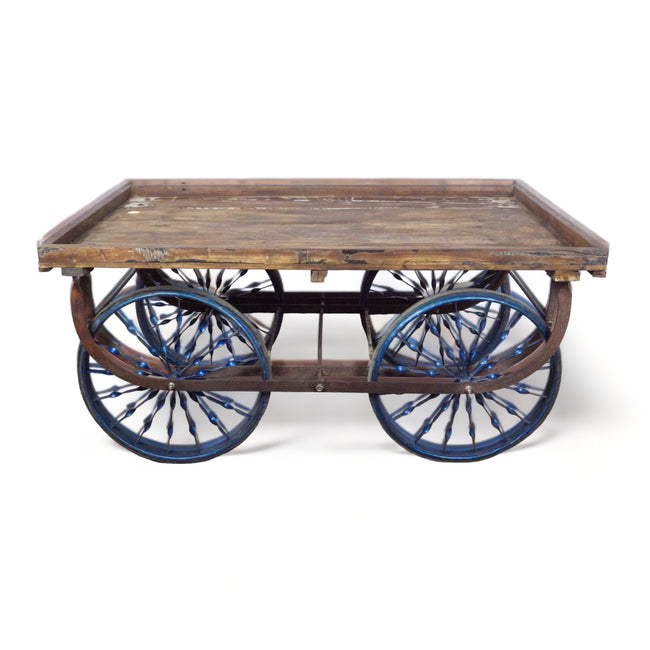 MILL-1057 Indian Wooden Cart C32