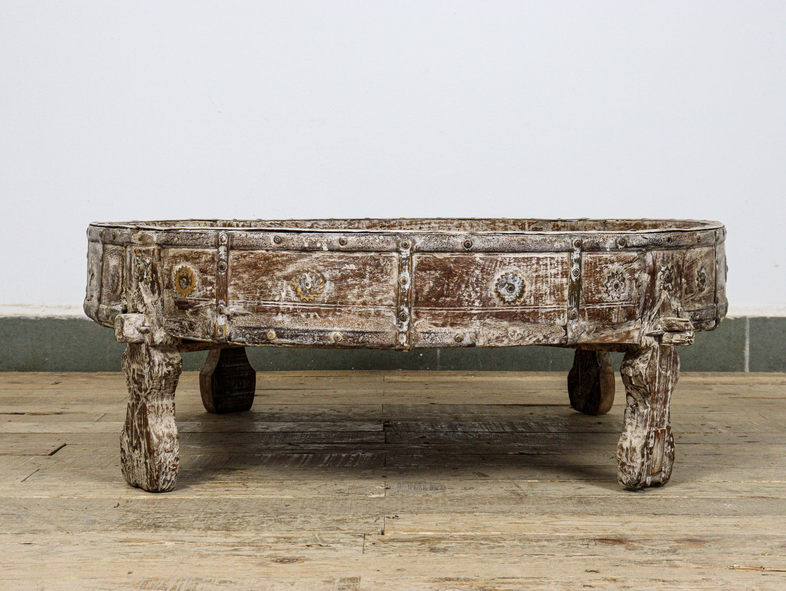 MILL-1555/8 Wooden Chakki Table C27