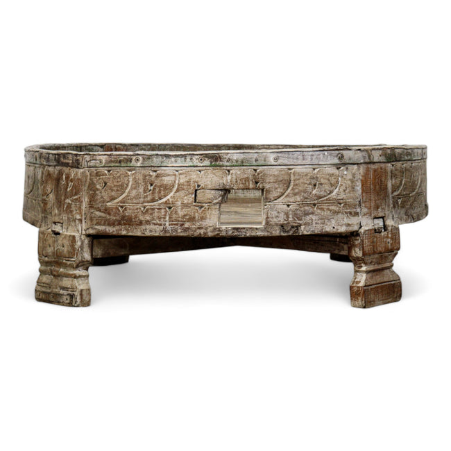 MILL-1555/9 Wooden Chakki Table C27