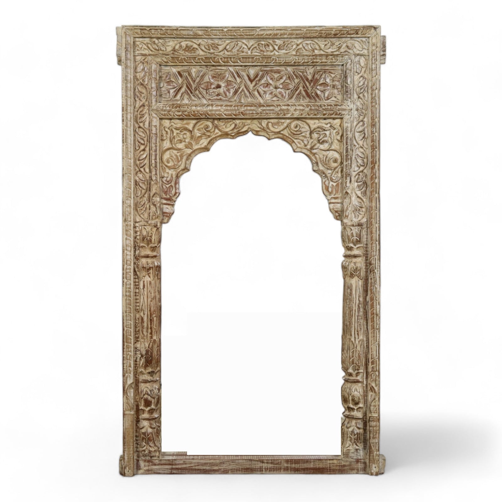 MILL-844/7 Wooden Arch With Mirror C31