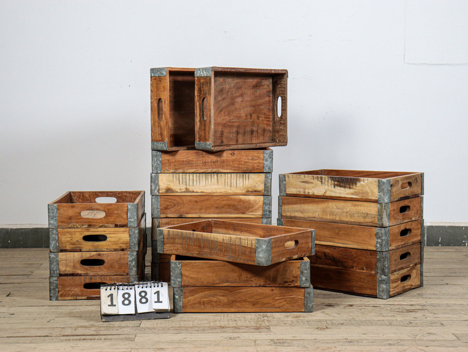 MILL-1881 Wooden Crate C23