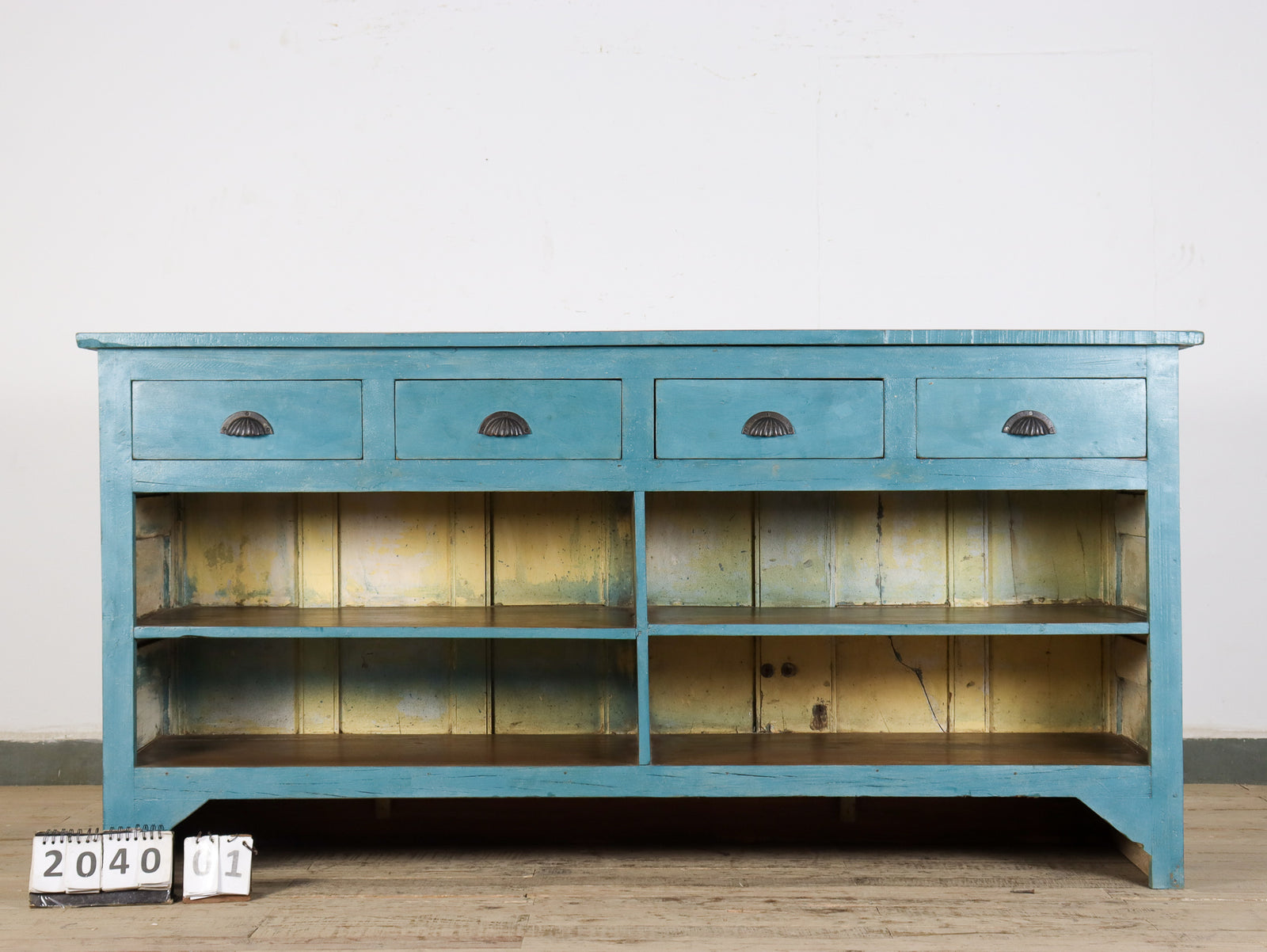 MILL-2040/1 Wooden Sideboard Shop Counter C30