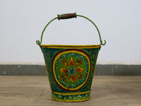 MILL-2018 Metal Hand Painted Bucket C39