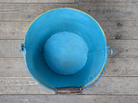 MILL-2018 Metal Hand Painted Bucket C39