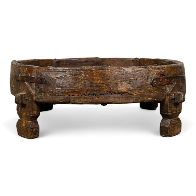 MILL-1555/11 Wooden Chakki Table C25