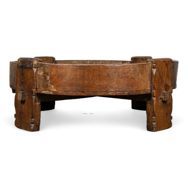 MILL-1555/14 Wooden Chakki Table C25