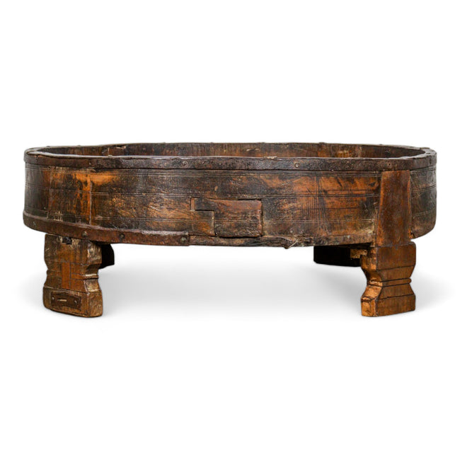 MILL-1555/15 Wooden Chakki Table C25