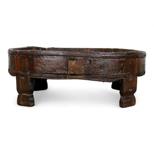 MILL-1555/27 Wooden Chakki Table C27