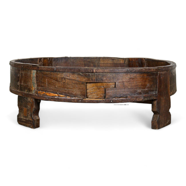 MILL-1555/33 Wooden Chakki Table C27