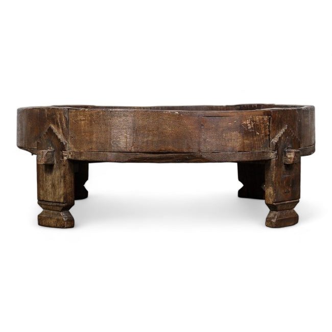 MILL-1555/41 Wooden Chakki Table C27