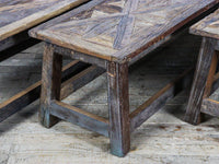 MILL-2029 Rustic Wooden Coffee Table 150 cm C25