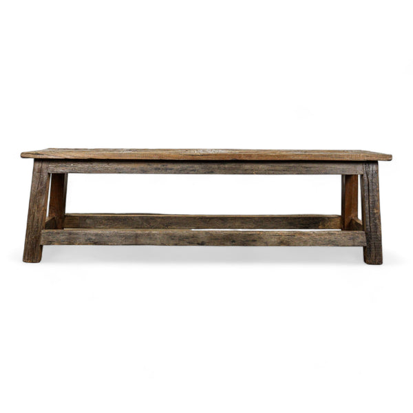 MILL-2029 Rustic Wooden Coffee Table 150 cm C25