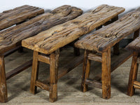 MILL-2030 Rustic Wooden Bench C25