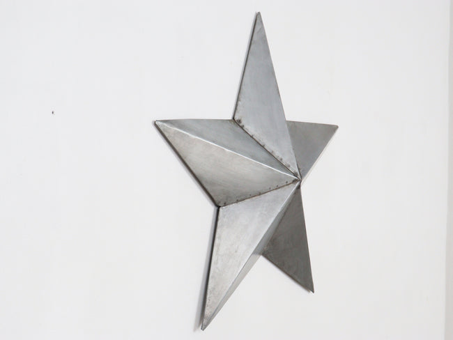 MILL-1928/1 Galvanized Metal Star C30