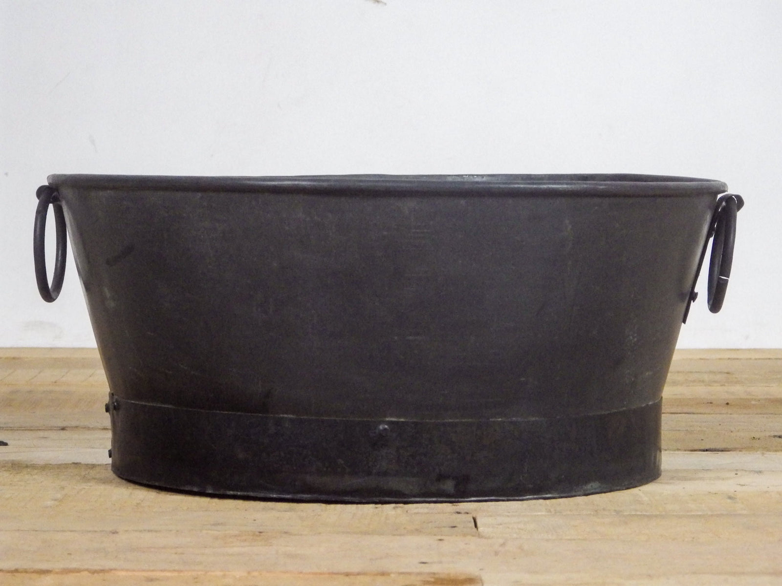 MILL-1150/2 Galvanised Tub Planter 40 cm C18