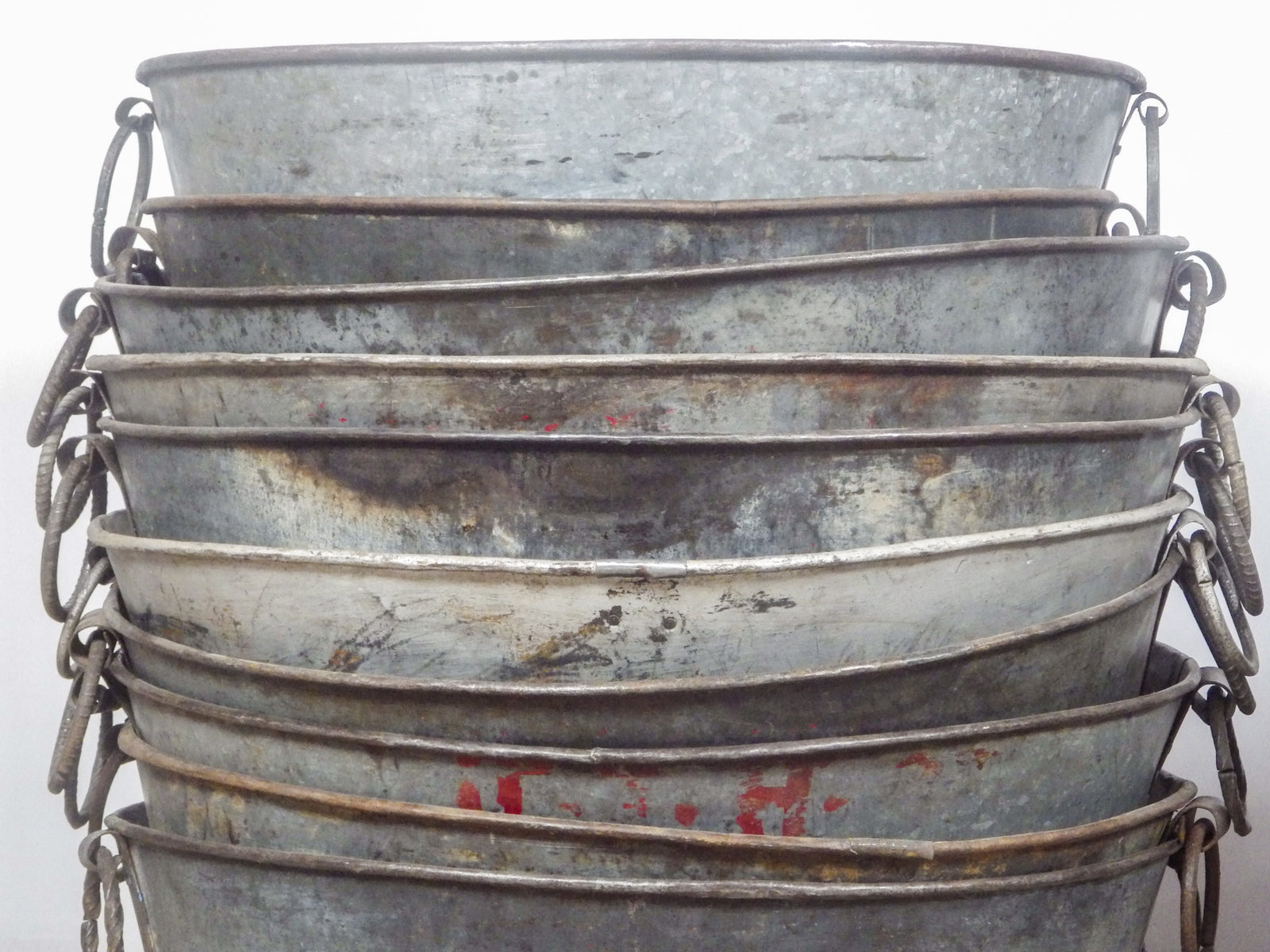MILL-674/3 Galvanised Metal Tub C32