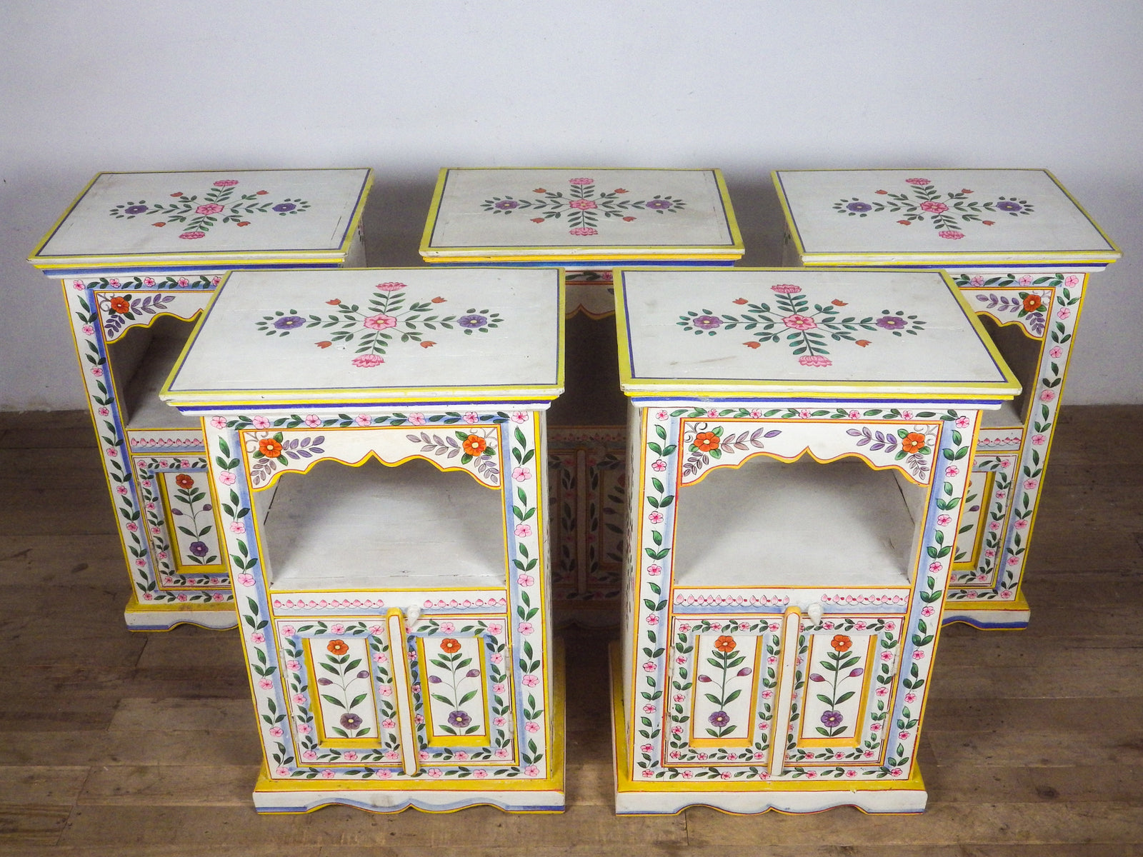 MILL-1453 Hand Painted Cabinet C19