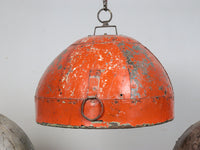 MILL-1713/2 Large Rustic Old Metal Light Shade C21