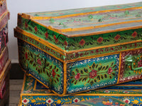 MILL-1499/1 Large Hand Painted Trunk C39