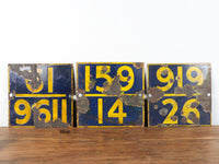 MILL-1775/31 Enamel Railway Sign